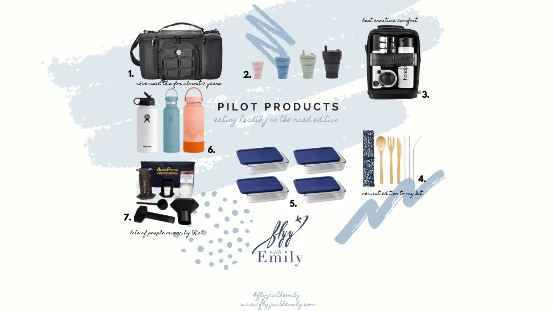 pilot product collage