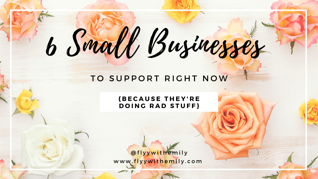 small businesses to support graphic
